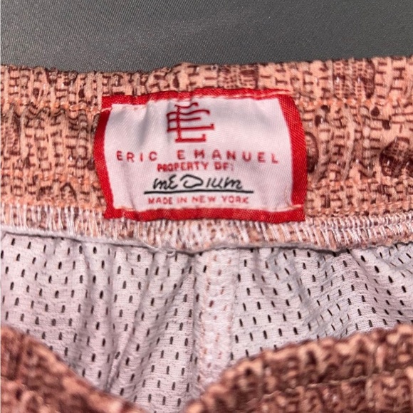 Size M Eric Emanuel Mesh Shorts - Picture 2 of 6